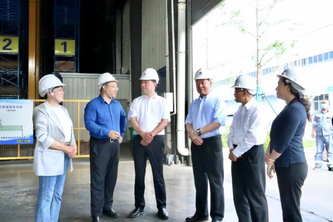 鄭州海關(guān)副關(guān)長(zhǎng)李兆明到明泰科技調(diào)研