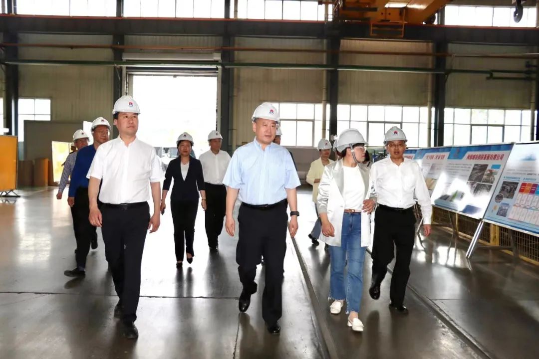 鄭州海關副關長李兆明到明泰科技調(diào)研